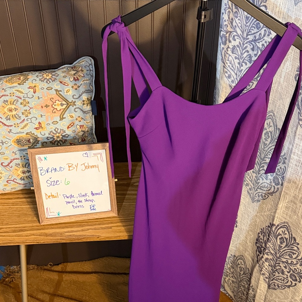 By Johnny Vibrant Purple Dress / Size 6